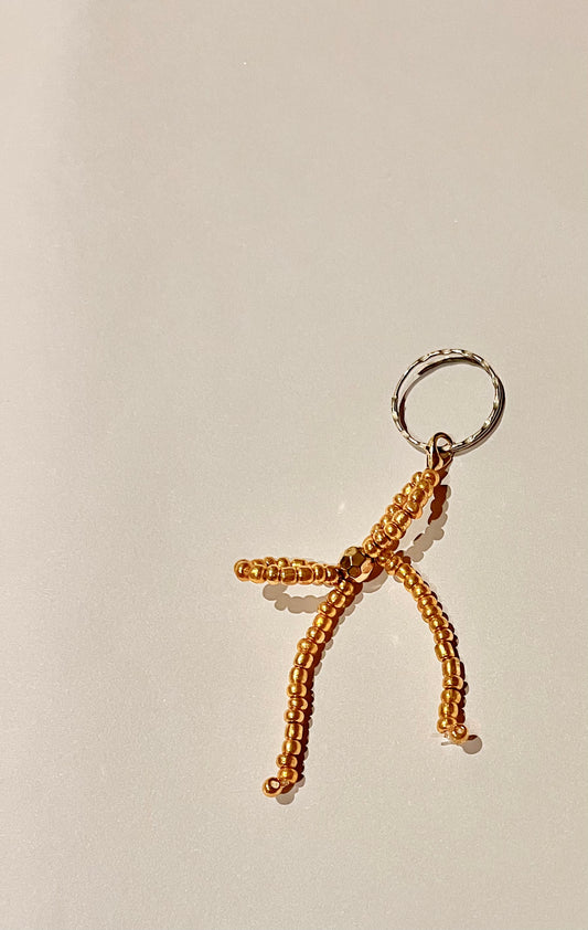 Gold bow with disco bulb gift
