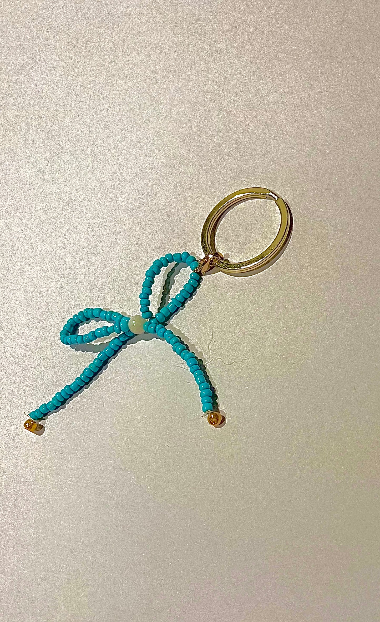 Plain teal bow