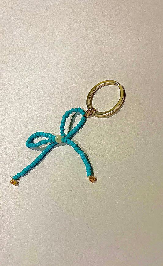 Plain teal bow