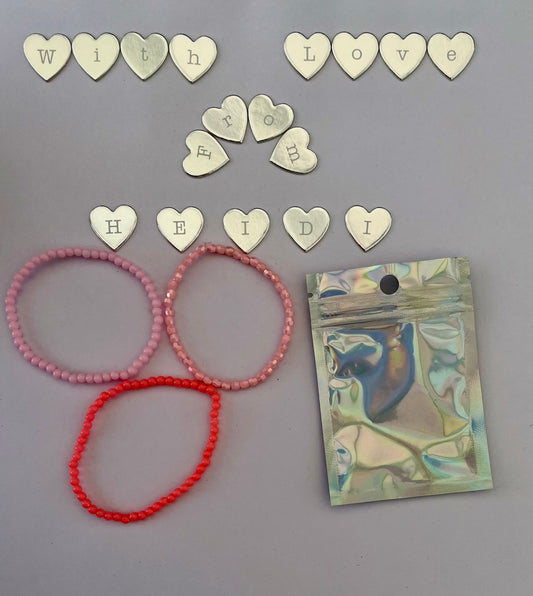 Pink bracelets ,gift